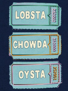 Dinner Tickets — Newport RI Print