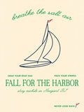 Fall for the Harbor — Newport RI Print