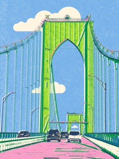 Newport Bridge— Newport RI Print