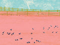 Newport Geese— Newport RI Print