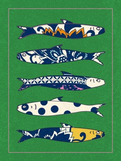 Sardines, with a Twist— Newport RI Print