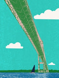 Under the Bridge— Newport RI Print